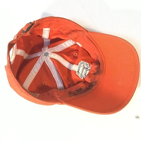Vintage MLB San Francisco Giants Baseball Adjustable Orange Black Hat Cap - Picture 5 of 6